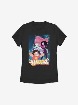 Steven Universe Flag Gems Womens T-Shirt