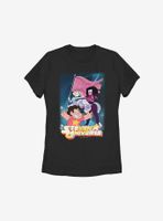 Steven Universe Flag Gems Womens T-Shirt