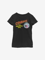 Courage The Cowardly Dog Logo Youth Girls T-Shirt