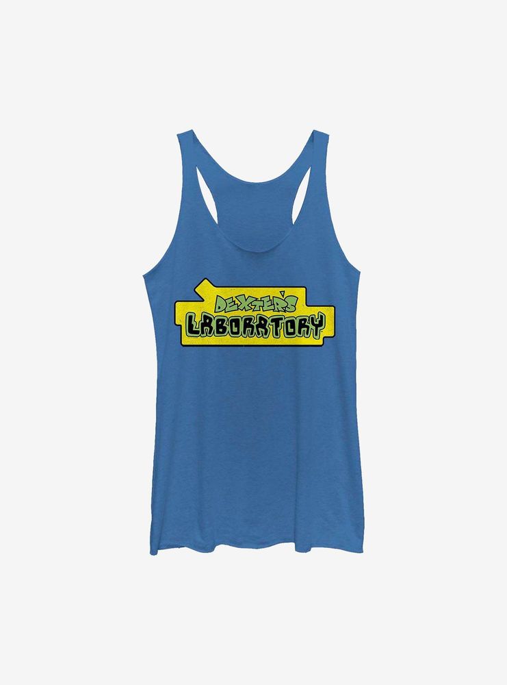 Dexter's Laboratory Logo Womens Tank Top