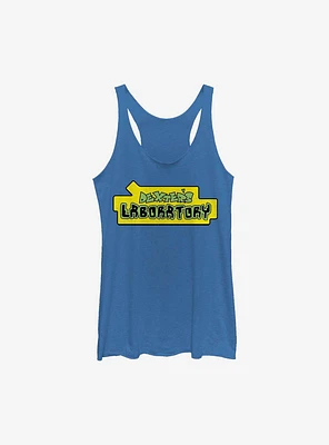 Dexter's Laboratory Logo Womens Tank Top