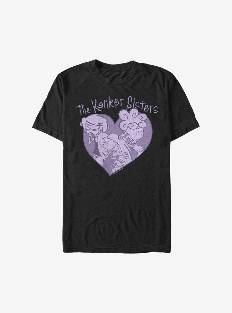 Ed, Edd N Eddy Kanker Sisters Heart T-Shirt