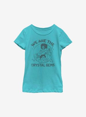 Steven Universe Crystal Gems Youth Girls T-Shirt