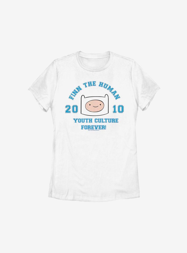 Adventure Time Finn The Human 2010 Womens T-Shirt