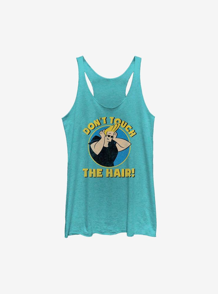 Johnny Bravo Do Not Touch Womens Tank Top