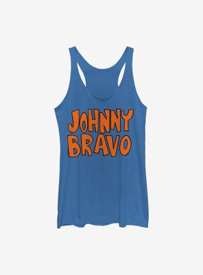 Johnny Bravo Logo Womens Tank Top