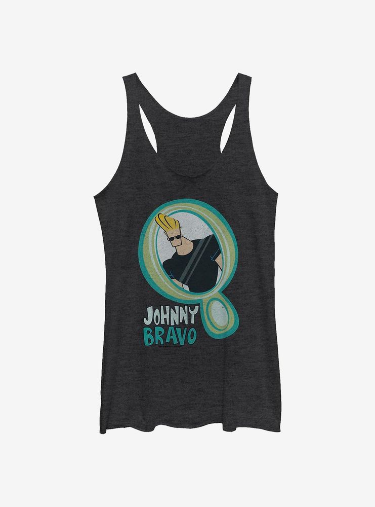 Johnny Bravo Looking Good Womens Tank Top