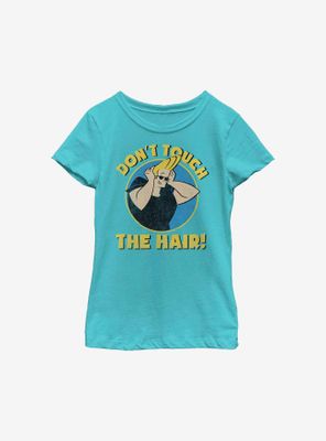 Johnny Bravo Do Not Touch Youth Girls T-Shirt