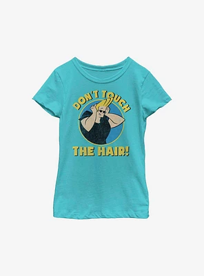 Johnny Bravo Do Not Touch Youth Girls T-Shirt