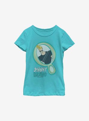 Johnny Bravo Looking Good Youth Girls T-Shirt