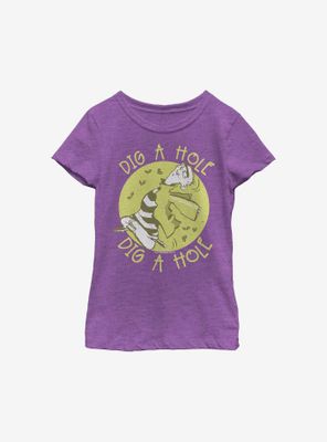 Ed, Edd N Eddy Dig A Hole Youth Girls T-Shirt