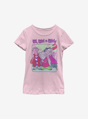 Ed, Edd N Eddy Neon Eds Youth Girls T-Shirt
