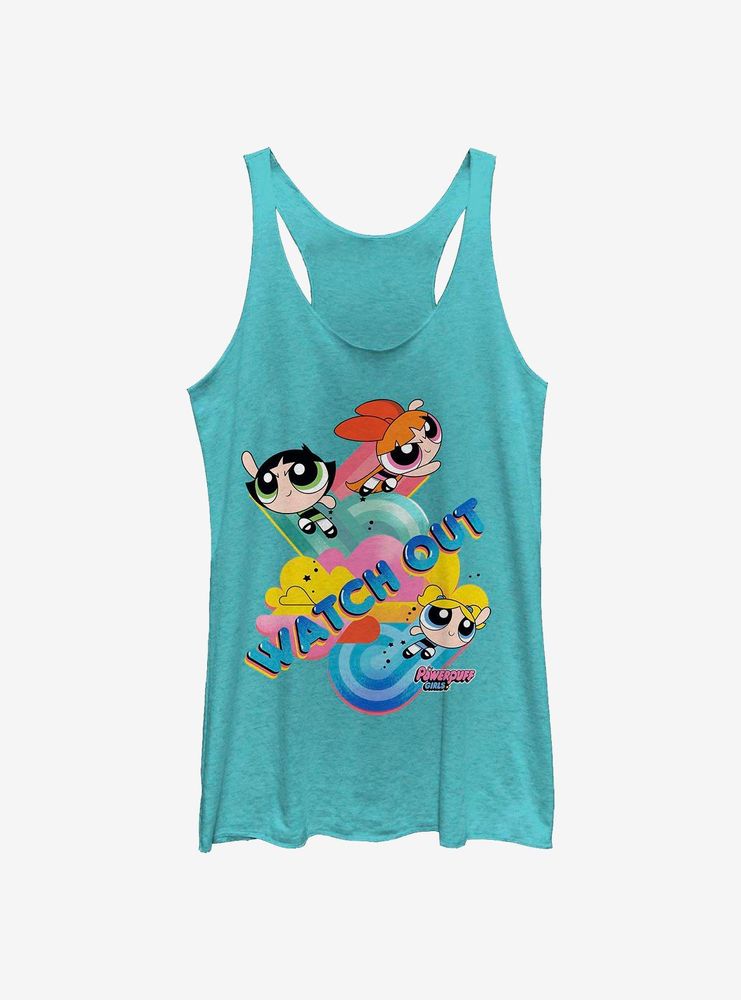 The Powerpuff Girls Awesome Womens Tank Top