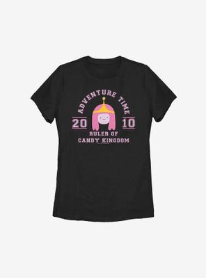 Adventure Time Ruler Of Candy Kingdom 2010 Womens T-Shirt