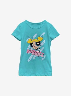 The Powerpuff Girls Bubbles Moves Youth T-Shirt