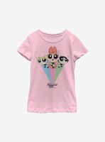 The Powerpuff Girls Trio Flying Youth T-Shirt