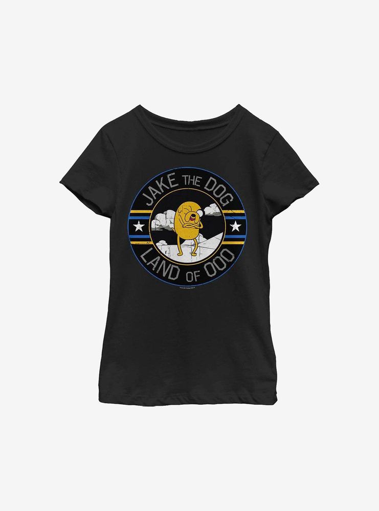 Adventure Time Jake The Dog Youth Girls T-Shirt