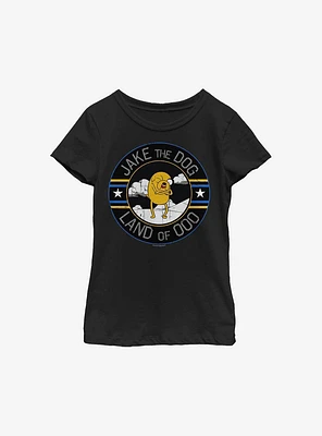 Adventure Time Jake The Dog Youth Girls T-Shirt
