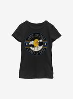 Adventure Time Jake The Dog Youth Girls T-Shirt