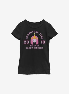 Adventure Time Ruler Of Candy Kingdom 2010 Youth Girls T-Shirt