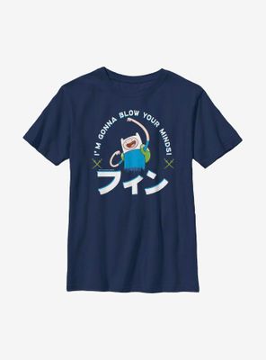 Adventure Time Finn I'm Gonna Blow Your Minds Youth T-Shirt