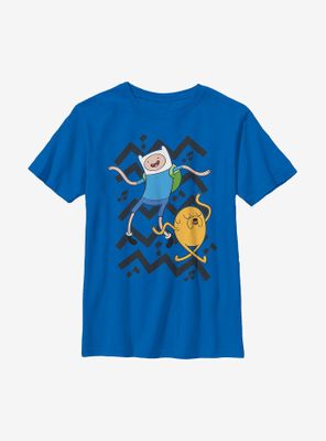 Adventure Time Jake Finn Dance Youth T-Shirt