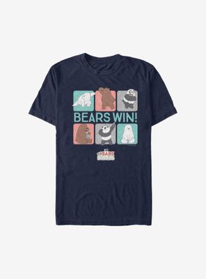 We Bare Bears Win T-Shirt