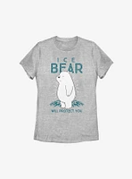 We Bare Bears Ice Bear Womens T-Shirt