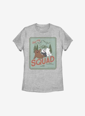 We Bare Bears Squad Womens T-Shirt