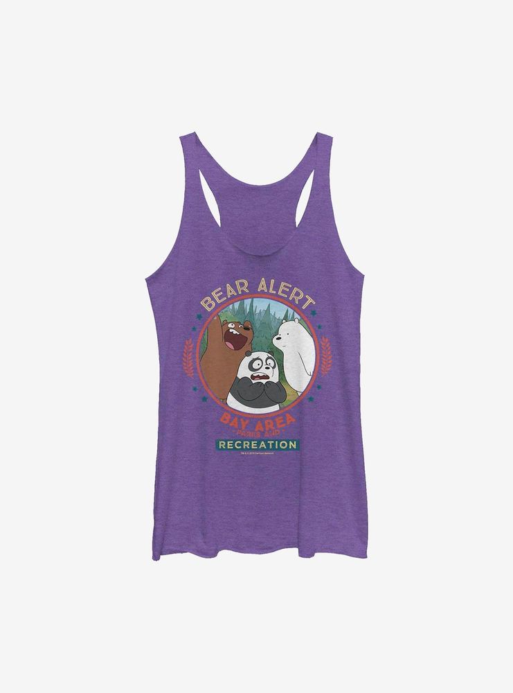 We Bare Bears Bear Alert Womens Tank Top