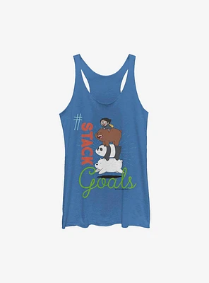 We Bare Bears Stack Goals Womens Tank Top