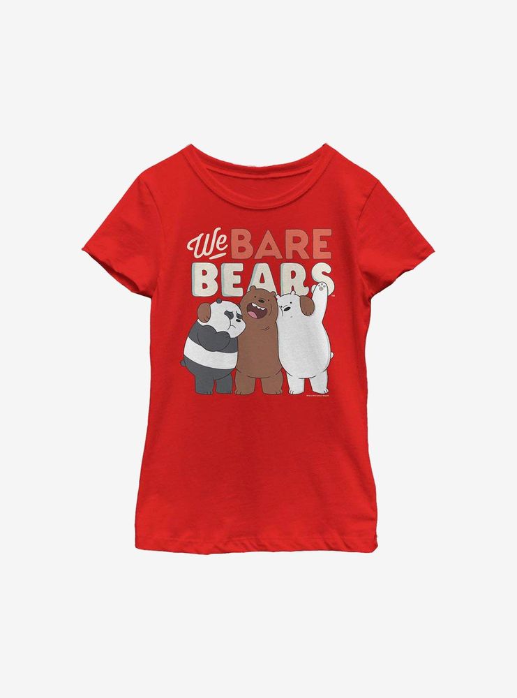 We Bare Bears Youth Girls T-Shirt