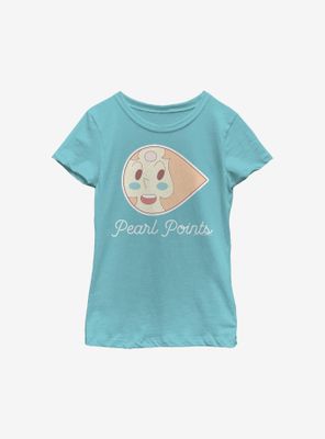 Steven Universe Pearl Points Youth Girls T-Shirt