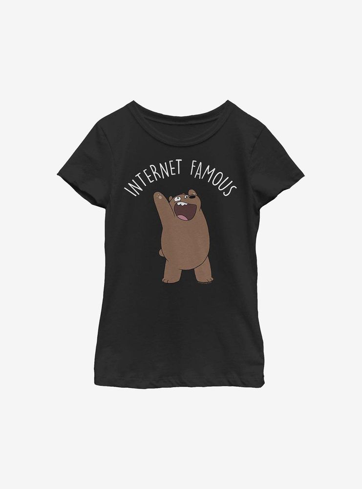 We Bare Bears Internet Famous Youth Girls T-Shirt