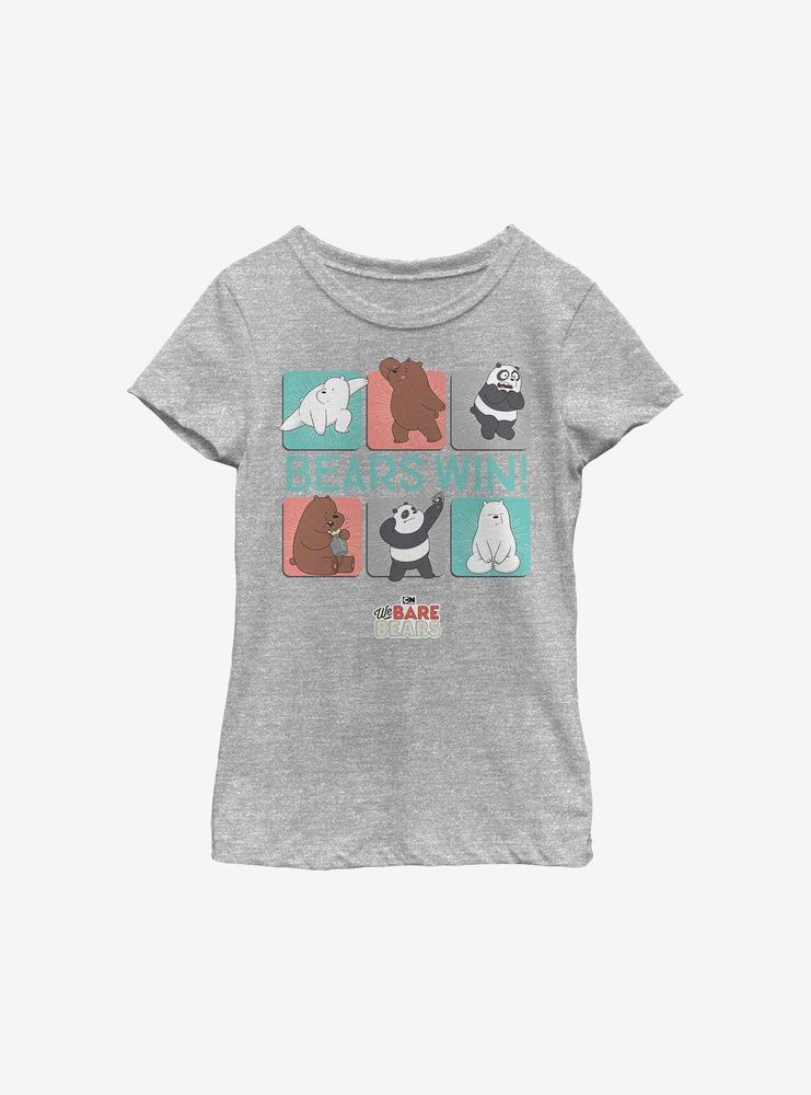 We Bare Bears Win Youth Girls T-Shirt