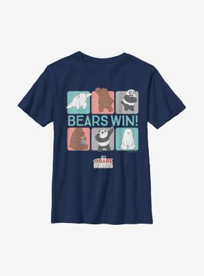 We Bare Bears Win Youth T-Shirt