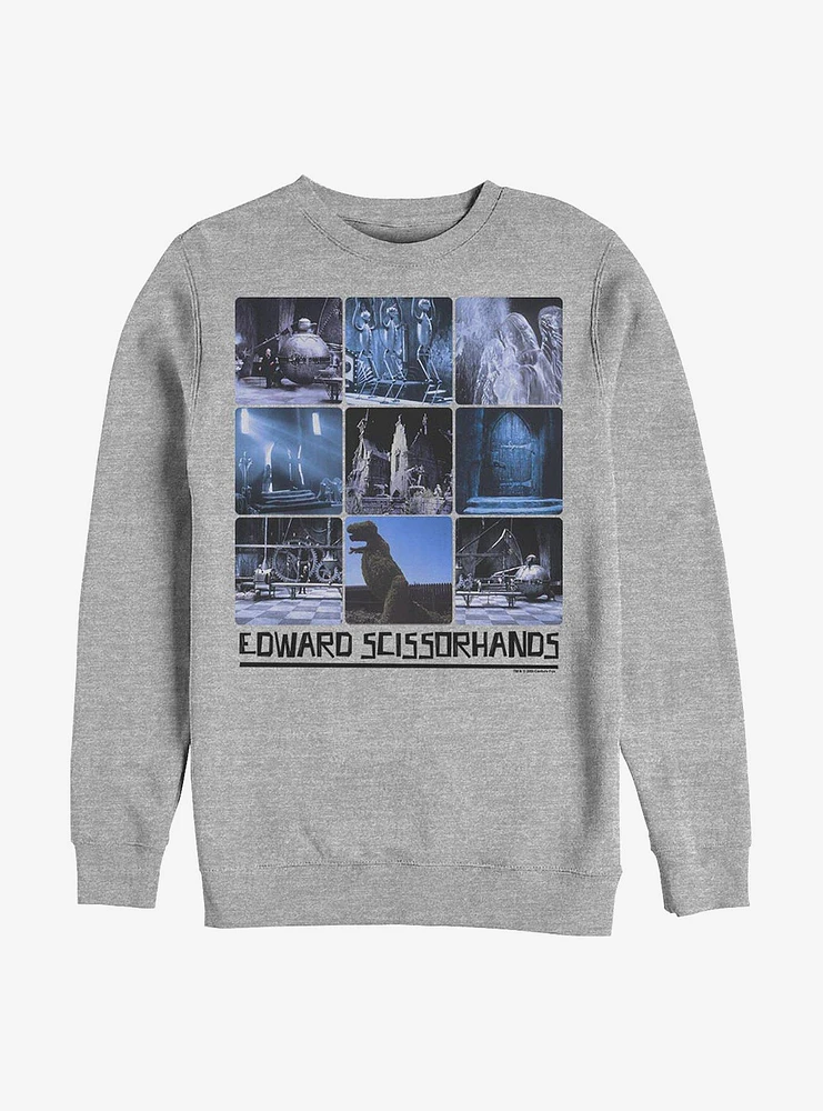 Edward Scissorhands Boxed Photos Crew Sweatshirt