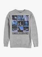 Edward Scissorhands Boxed Photos Crew Sweatshirt