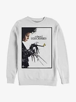 Edward Scissorhands Butterfly Poster Crew Sweatshirt