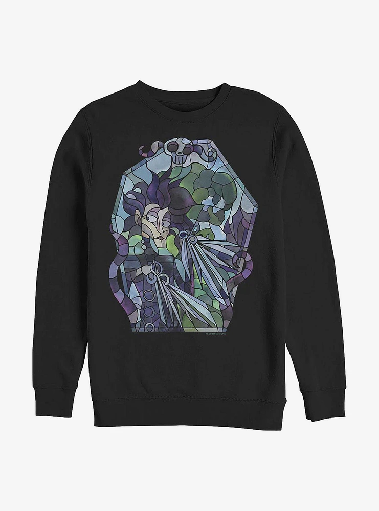 Edward Scissorhands Stained Glass Crew Sweatshirt