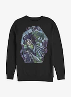 Edward Scissorhands Stained Glass Crew Sweatshirt