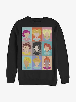 Edward Scissorhands Haircuts By Crew Sweatshirt