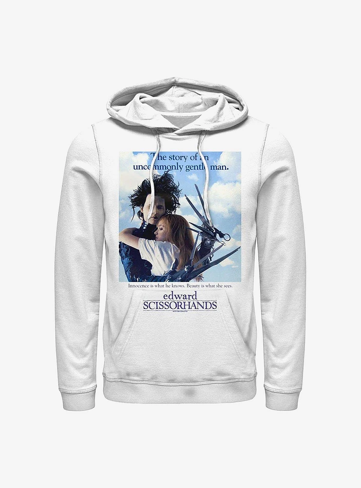 Edward Scissorhands Couple Poster Hoodie