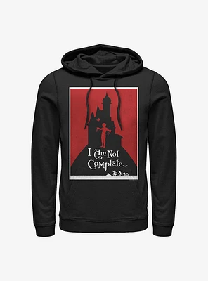 Edward Scissorhands Not Complete Hoodie