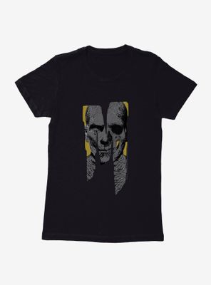 Universal Monsters The Mummy Letter Face Womens T-Shirt