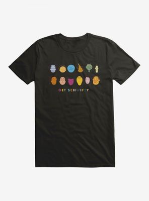 Rick And Morty Get Schwifty Faces T-Shirt
