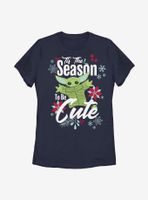 Star Wars The Mandalorian Child Cute Season Womens T-Shirt