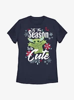 Star Wars The Mandalorian Child Cute Season Womens T-Shirt