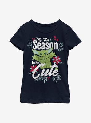 Star Wars The Mandalorian Child Cute Season Youth Girls T-Shirt