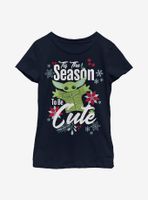 Star Wars The Mandalorian Child Cute Season Youth Girls T-Shirt